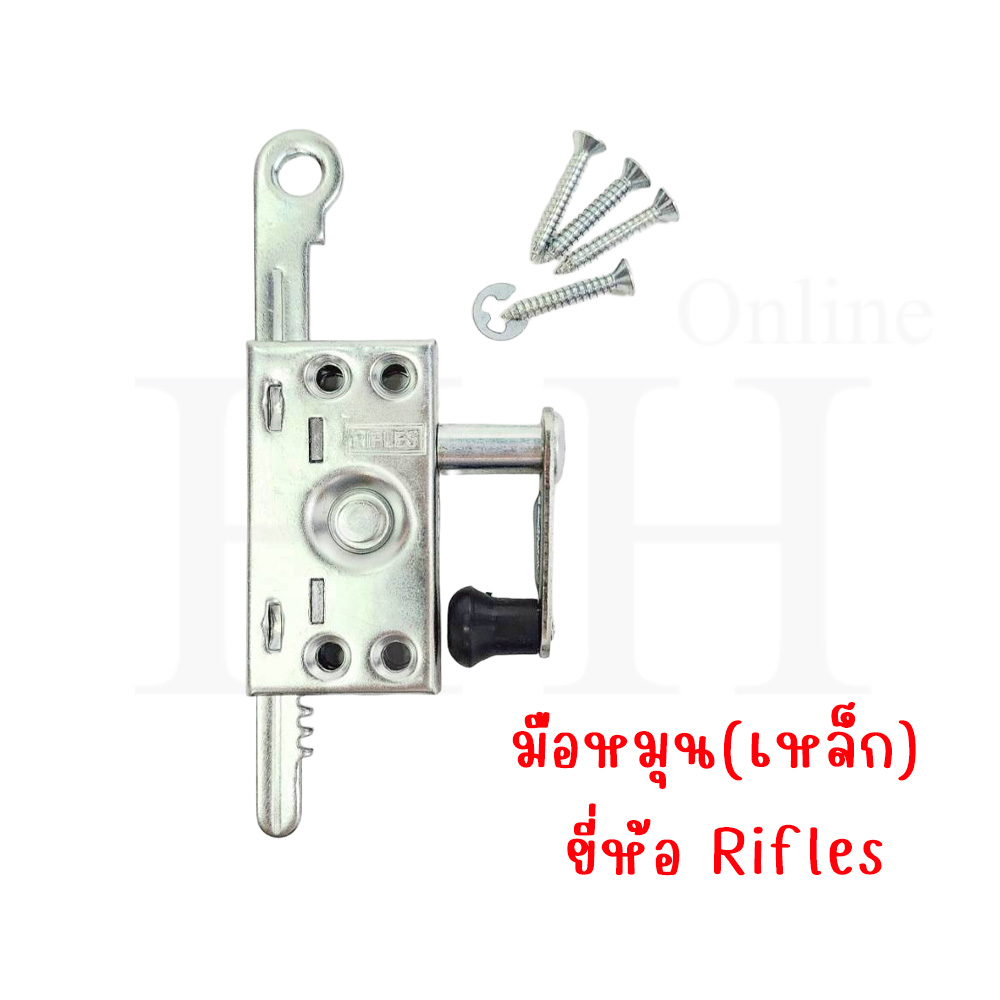 มือหมุนบานเกล็ด